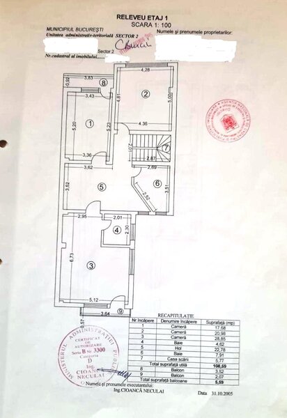 Mosilor, Foisorul de Foc, imobil 407 mp, birou/gradinita/clinica
